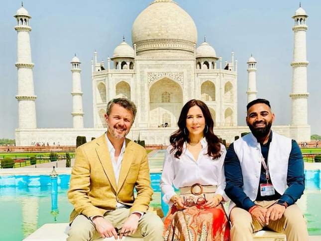 H.M. king Frederick and Queen mary Denmark