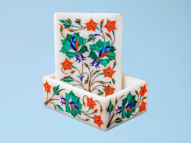 orange-and-green-colour-designed-white-marble-jewellery-box